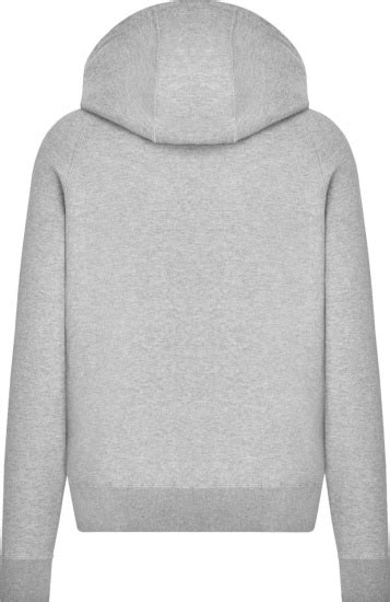 celine dior hoodie|dior grey cotton hoodie.